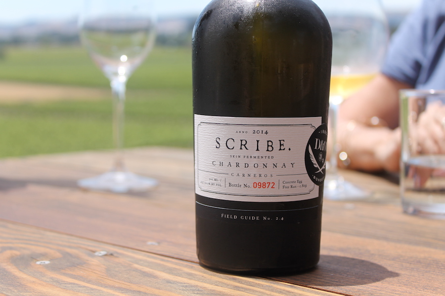 visiting scribe winery in winter