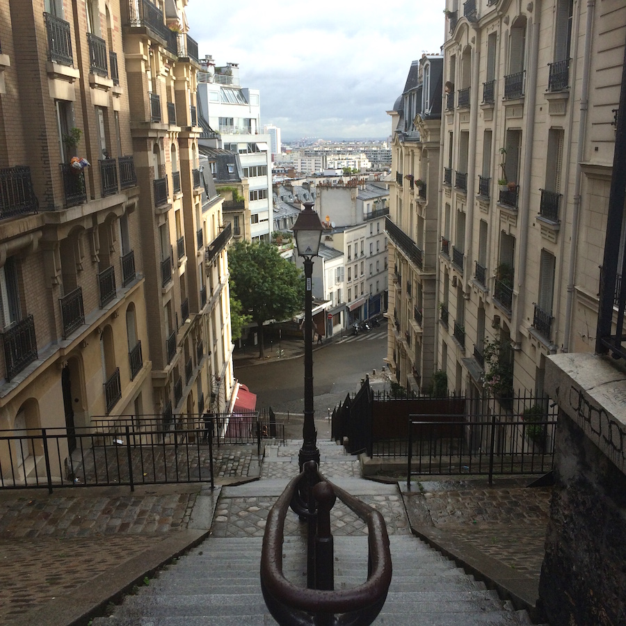 montmartre stairs