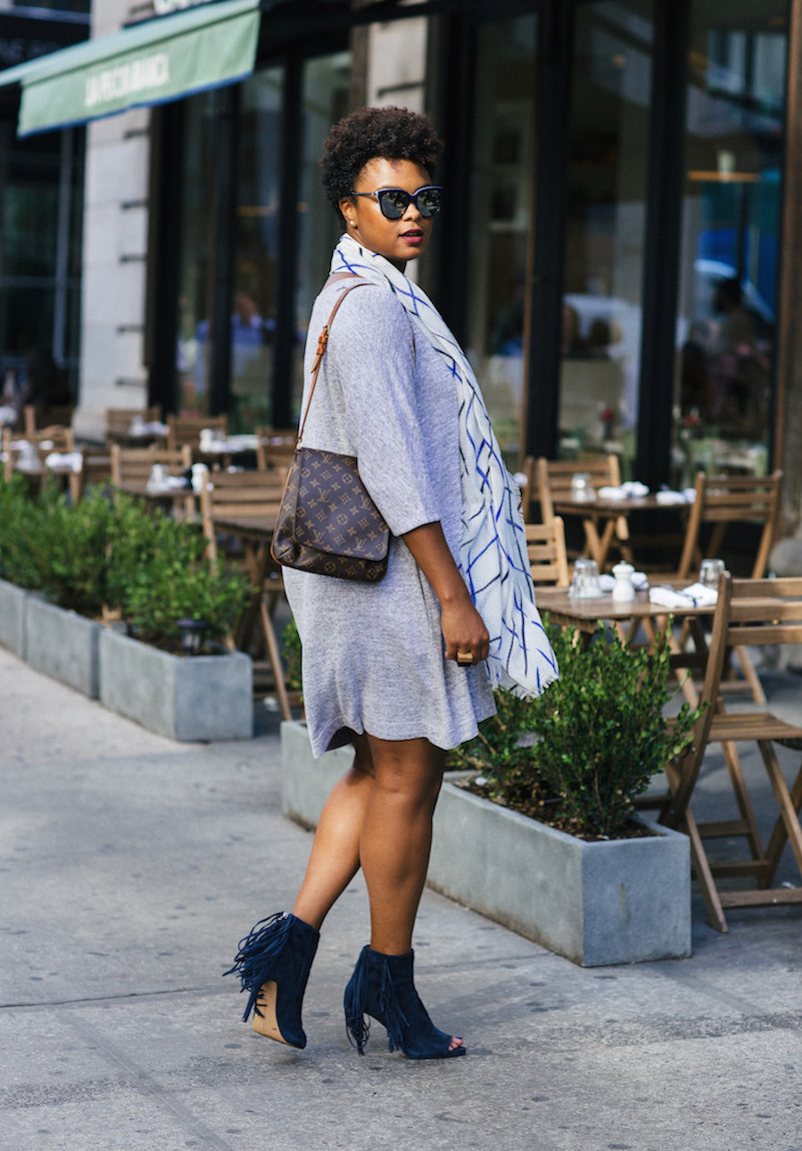 what to wear with fringe booties - The Kachet Life