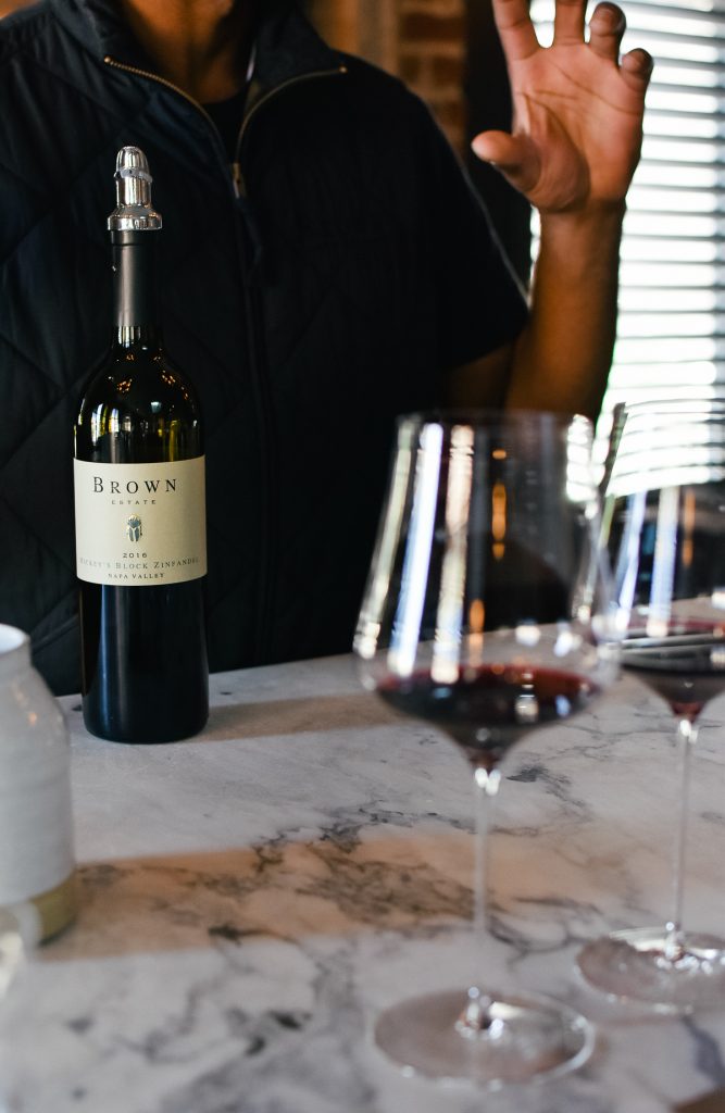 Brown Downtown Napa Tasting Room Review