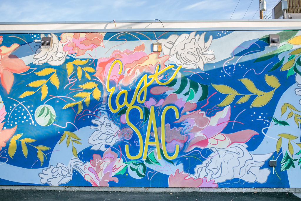 Sacramento-Murals - East Sac Mural - Tysan Throbe