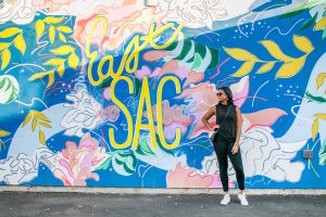 Sacramento-Murals - East Sac Mural - Tysan Throb