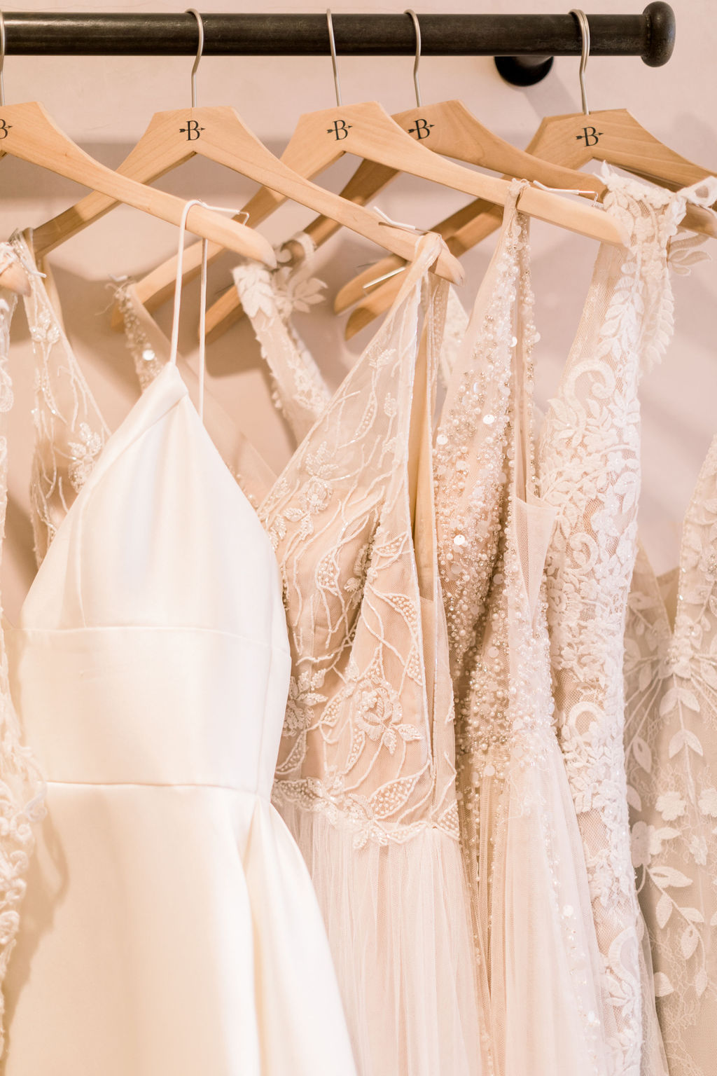 BHLDNDressShopping-TheKachetLife-Dresses on Hangers
