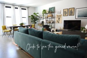 One Room Challenge Spring 2019 - Living/Dining Room