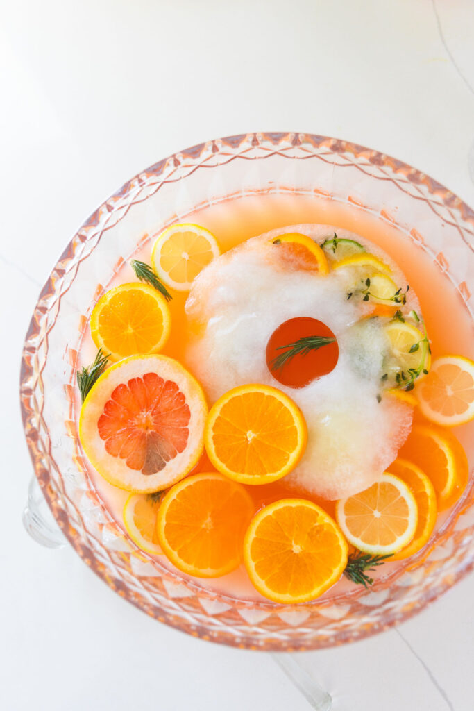 sparkling citrus punch